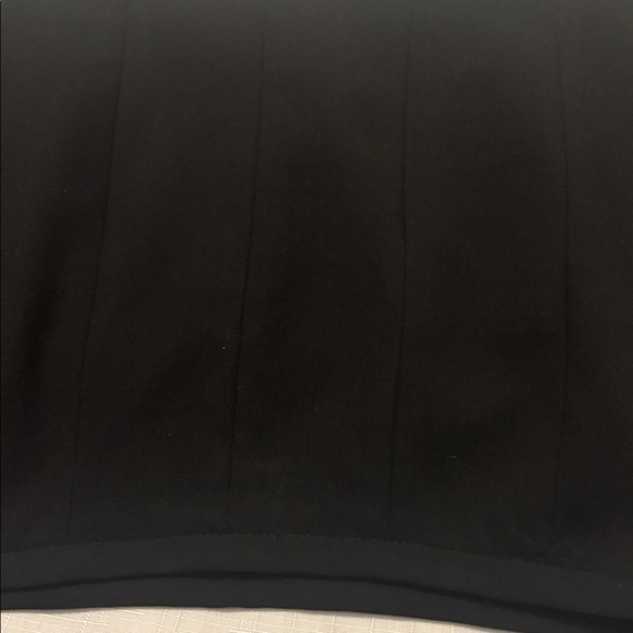 Giorgio Armani Black A Line Midi lined Skit SZ 44 US 10/12 100% Virgin Wool - Picture 12 of 13